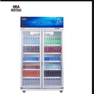 SHOWCASE GEA EXPO 800 DISPLAY COOLER KULKAS MINUMAN DUA PINTU