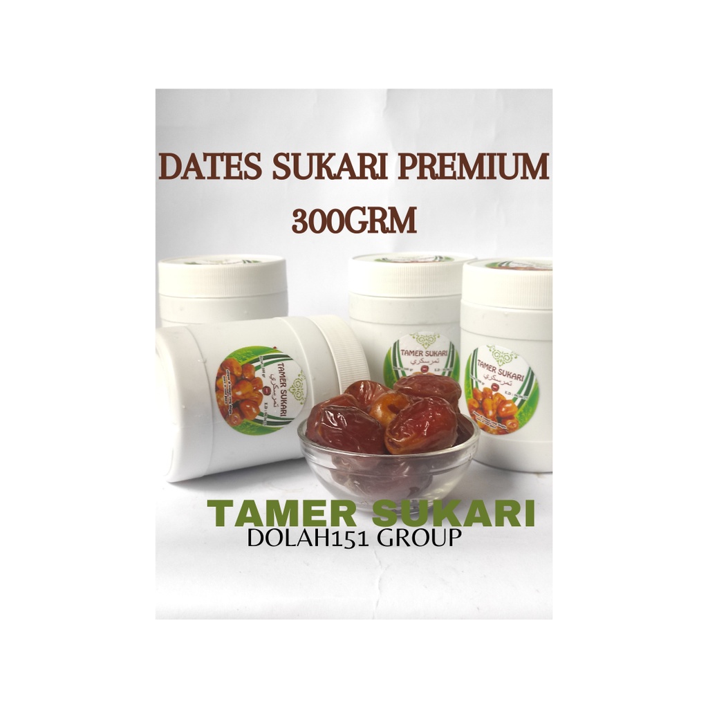 kurma premium sukari Al-Qossim bs 300gr kurma lembut sukari