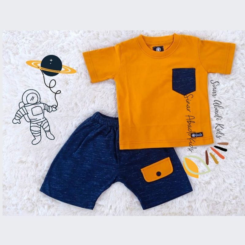 Kaos setelan &quot;playsuit&quot; Anak