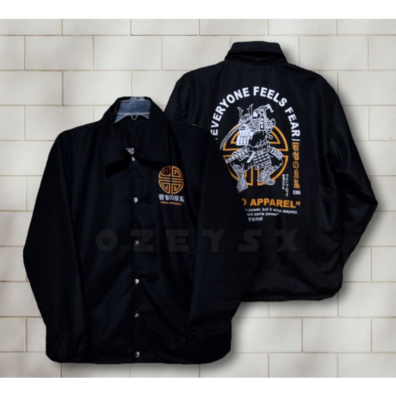 Coach Jacket Model Hawai Kekinian / CJ Dewasa Model Hawai Parasut Termurah Terbaru