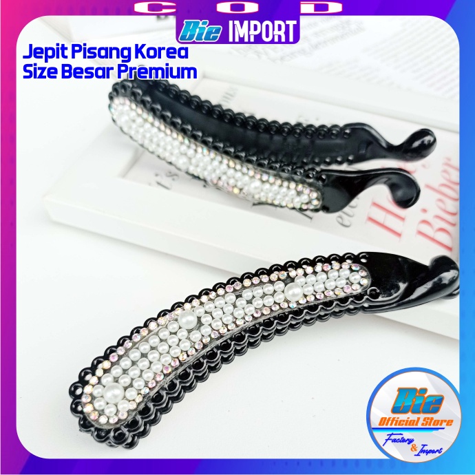 Jepit Jedai Pisang Mutiara Premium Impor Best Seller