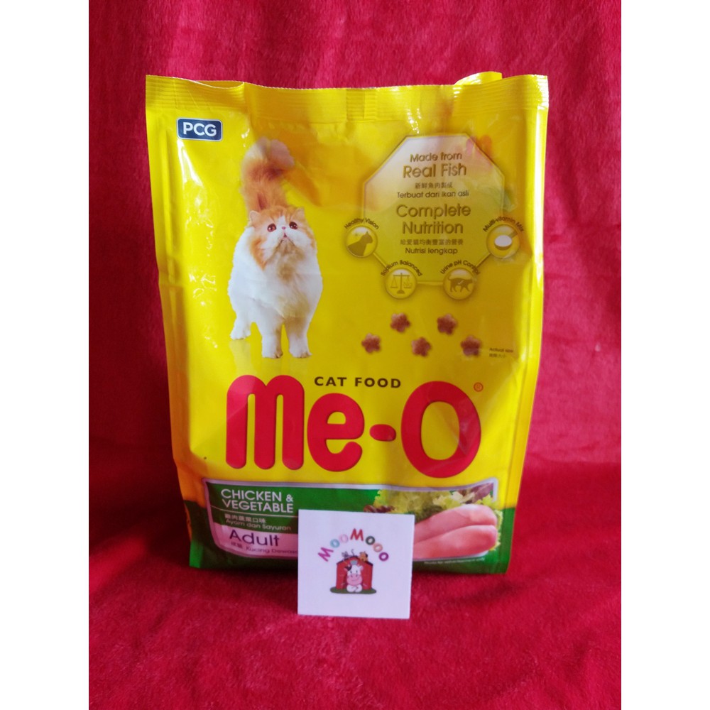 Me-O Chicken &amp; Vegetable - Makanan Kucing / Cat Food