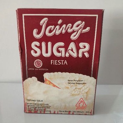 

icing sugar