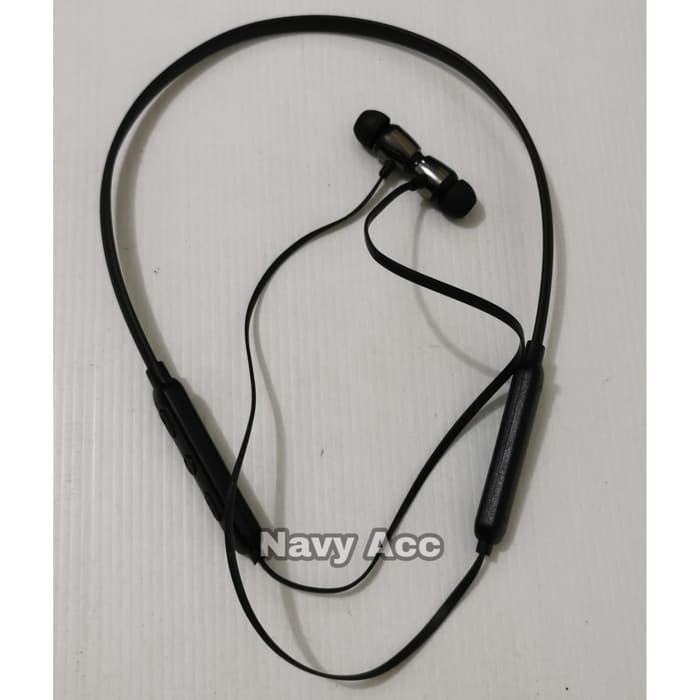 Headset Bluetooth Magnetic K1 - Earphone Stereo Bass Wireless K1