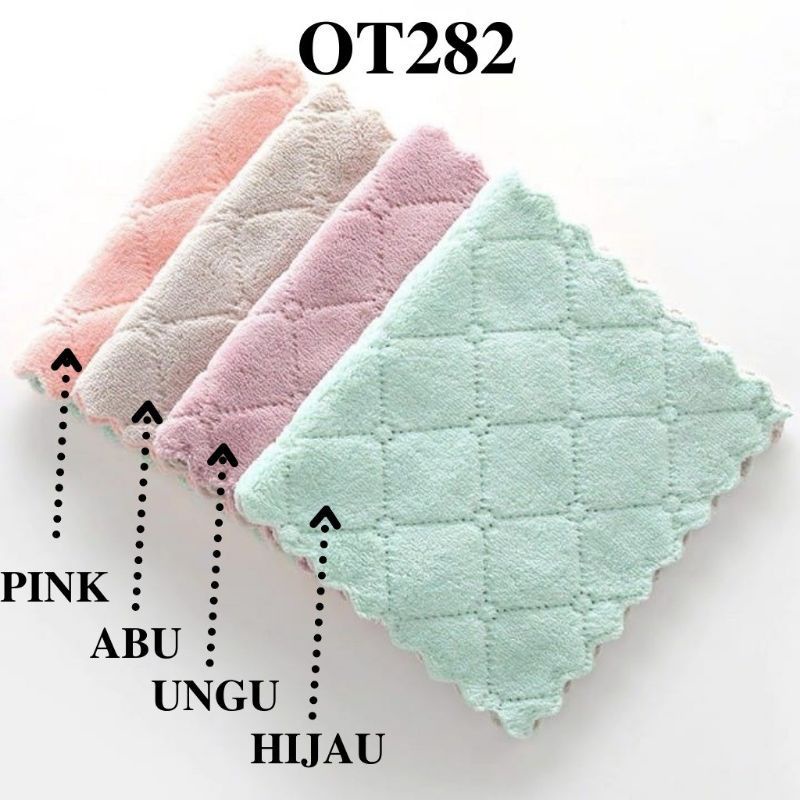 Kain Lap Anti Minyak Murah Bahan Microfiber