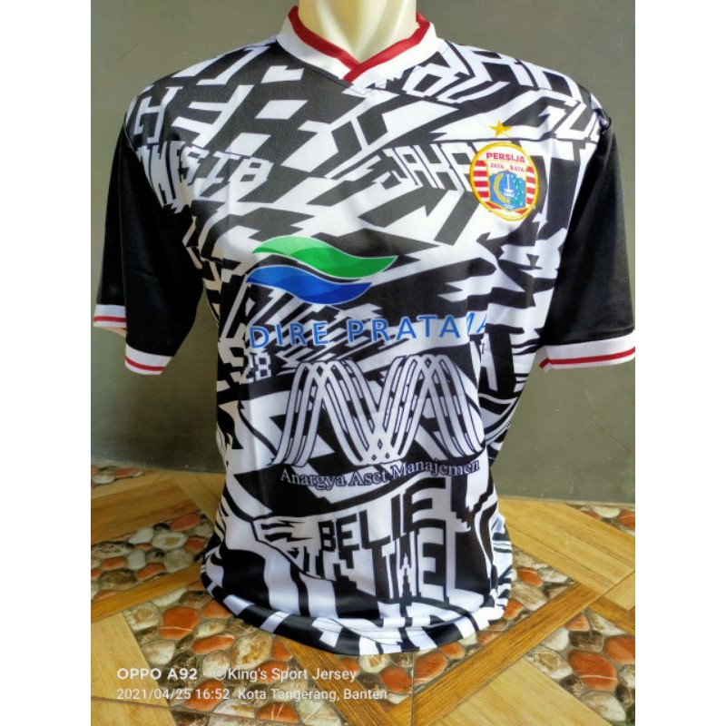 Jersey Persija kiper piala Menpora