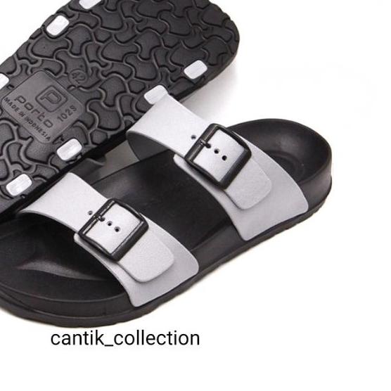 ◘ Sandal Slop Casual Anak Laki-Laki Porto 1029K&B Size 24-35 - Sandal Slop Anak Tanggung Porto ♟