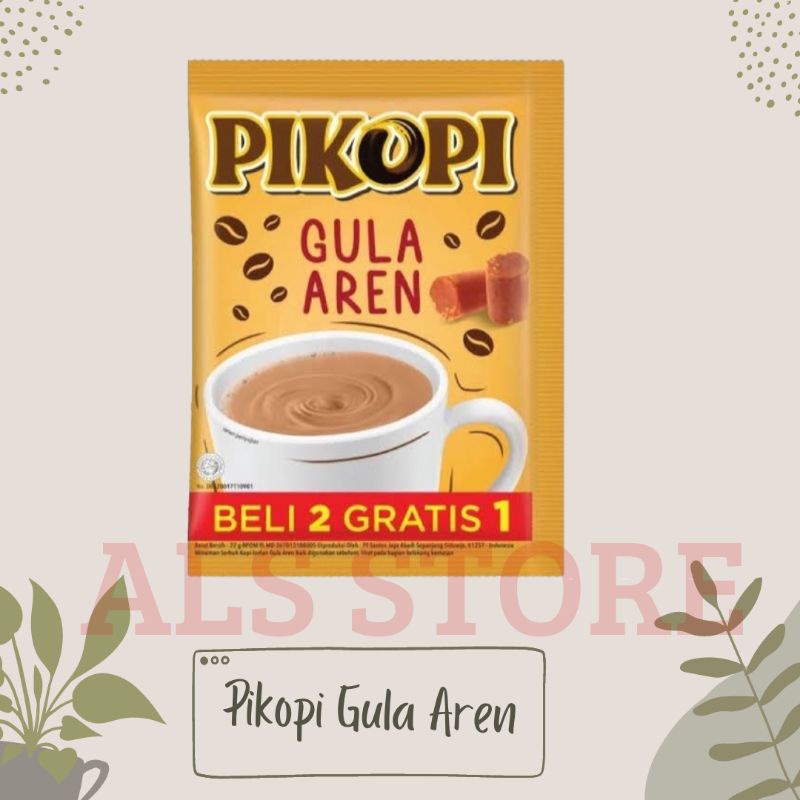 

Pikopi Gula Aren 1 renceng 15 sachet x @ 22g