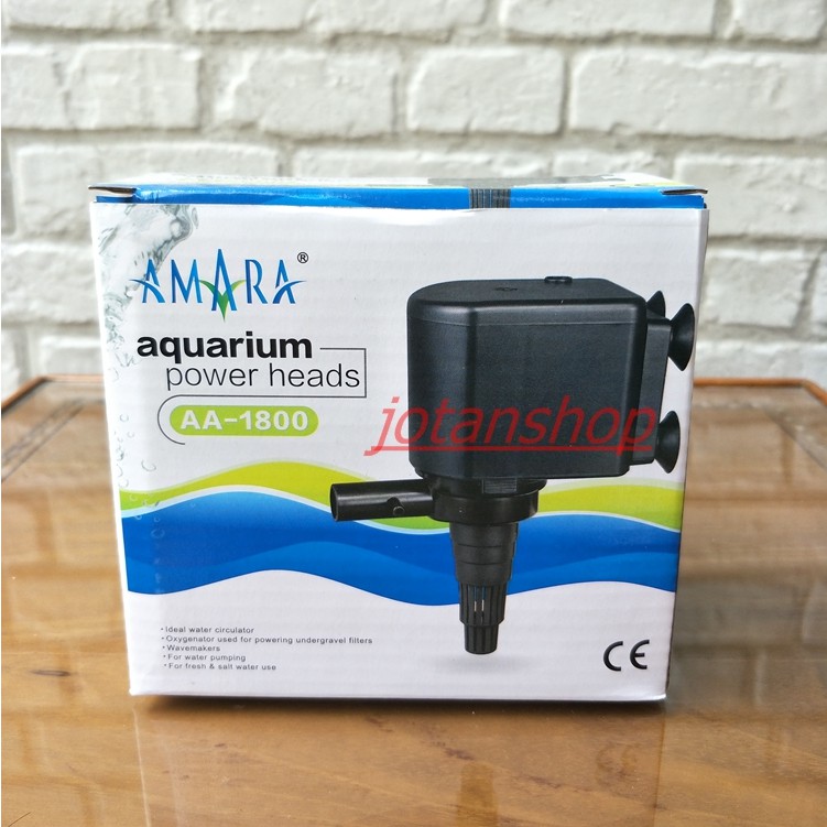 AMARA AA 1800 AA1800 AA-1800 Mesin pompa celup power heads Aquarium Aquascape