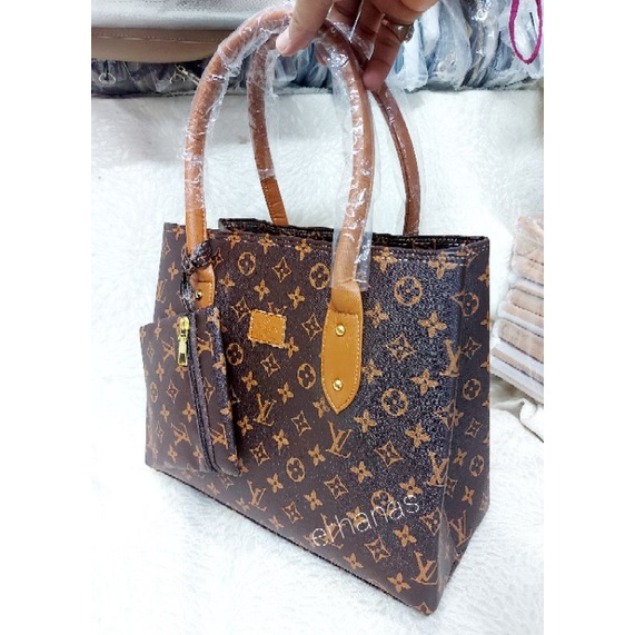 TOTE BAG LV ADA DOMPET KOIN