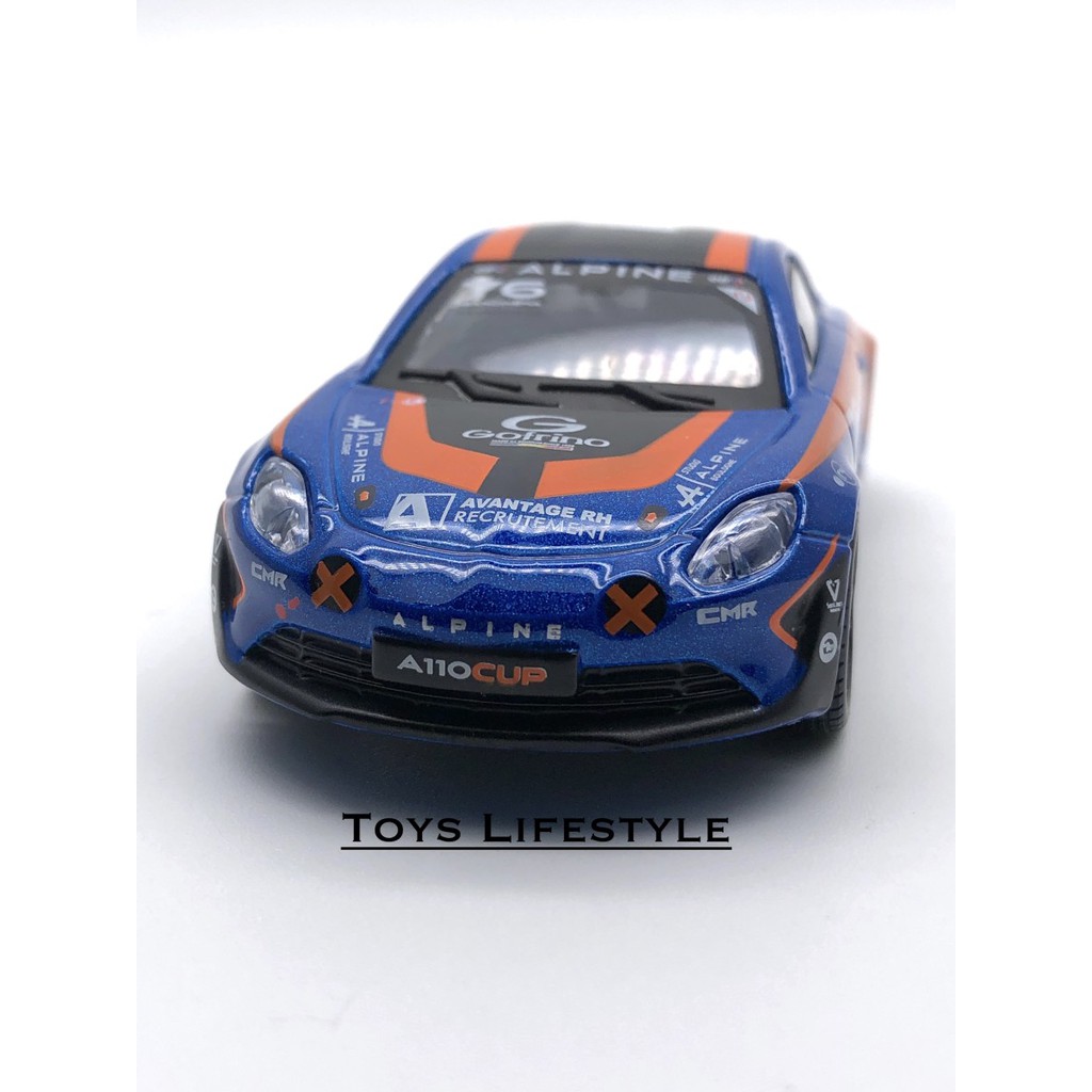 Bburago Diecast - Alpine A110 Cup 76 Skala 1:43 (Racing)