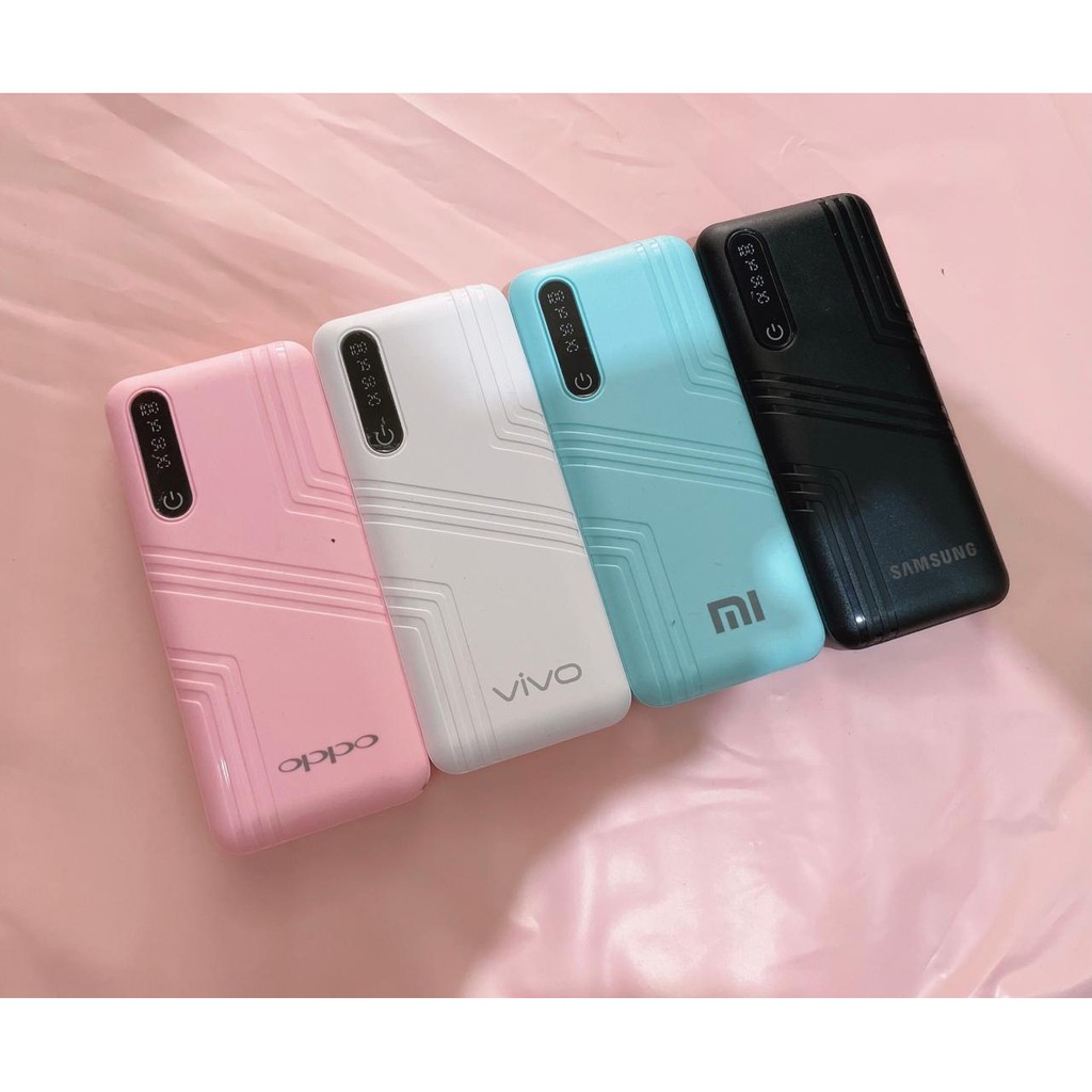 POWERBANK NEKTECK MACARON KARTUN PUTIH HITAM PINK KUNING HIJAU BIRU DAN POWER BANK