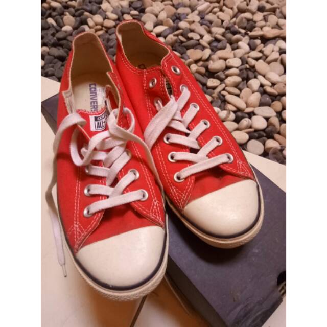 Preloved Converse Original ct Lean Red size 40
