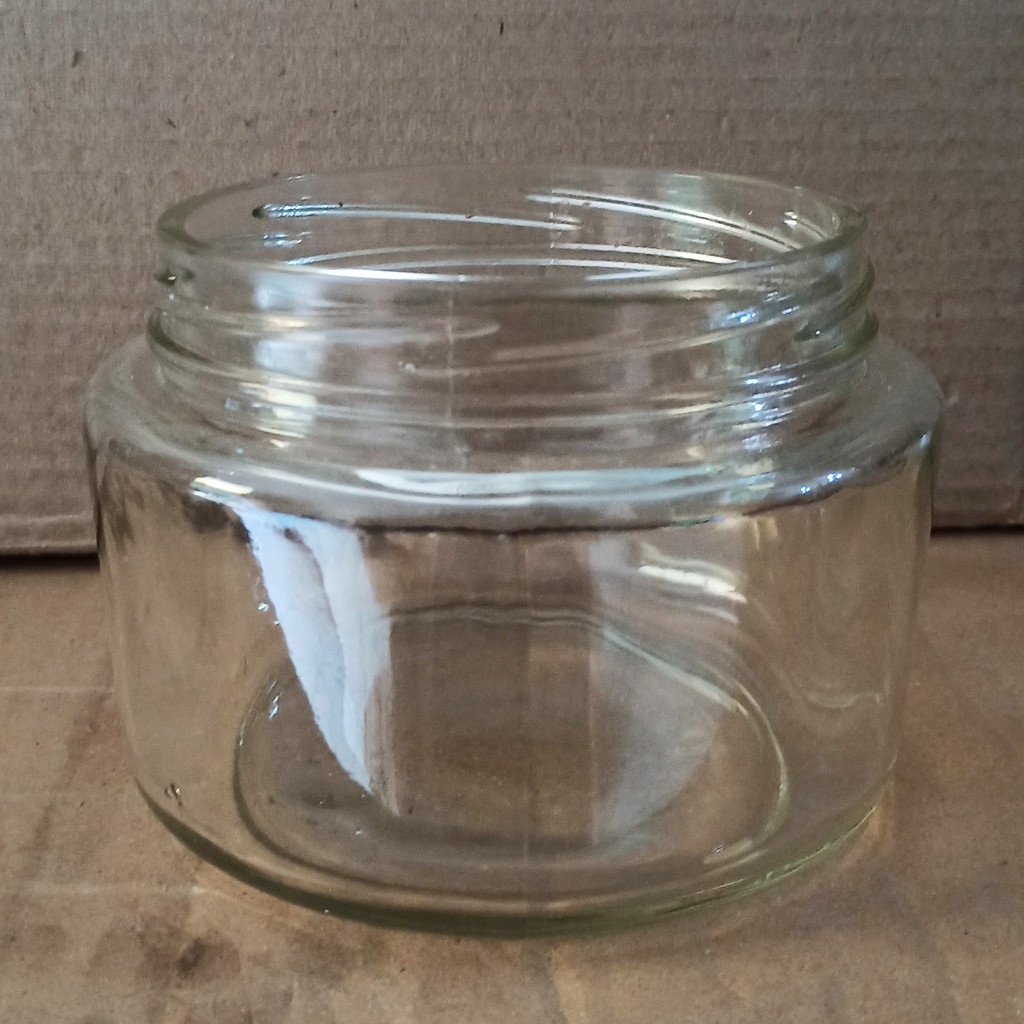 Toples Aquarium Ikan Cupang Kecil Wadah Kaca Beling Tebal Tanpa Tutup