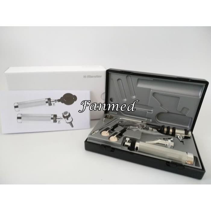 Diagnostic Diagnostik Set THT (Otoskop+ Oftalmoskop) Riester Germany