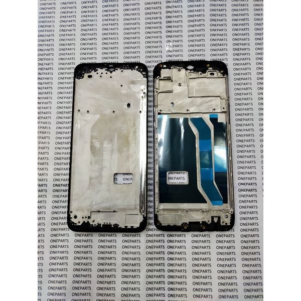 FRAME BEZZEL TULANG TENGAH DUDUKAN LCD OPPO REALME NARZO 10 ORIGINAL