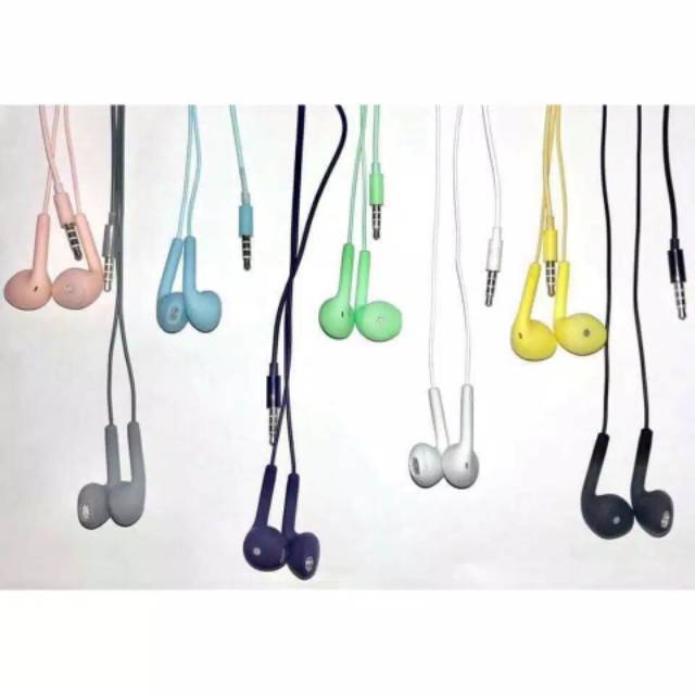 Headset Macaron U19 Mate Color HIFI Over Ear Suara Musik dengan Kabel 1.2m Earphone wanita Korea