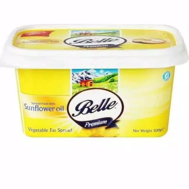 

butter-mentega- belle margarine sunflower oil spread 500gr - mentega / butter bele -mentega-butter.