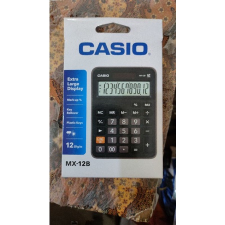 

Kalkulator / Calculator Casio MX 12B