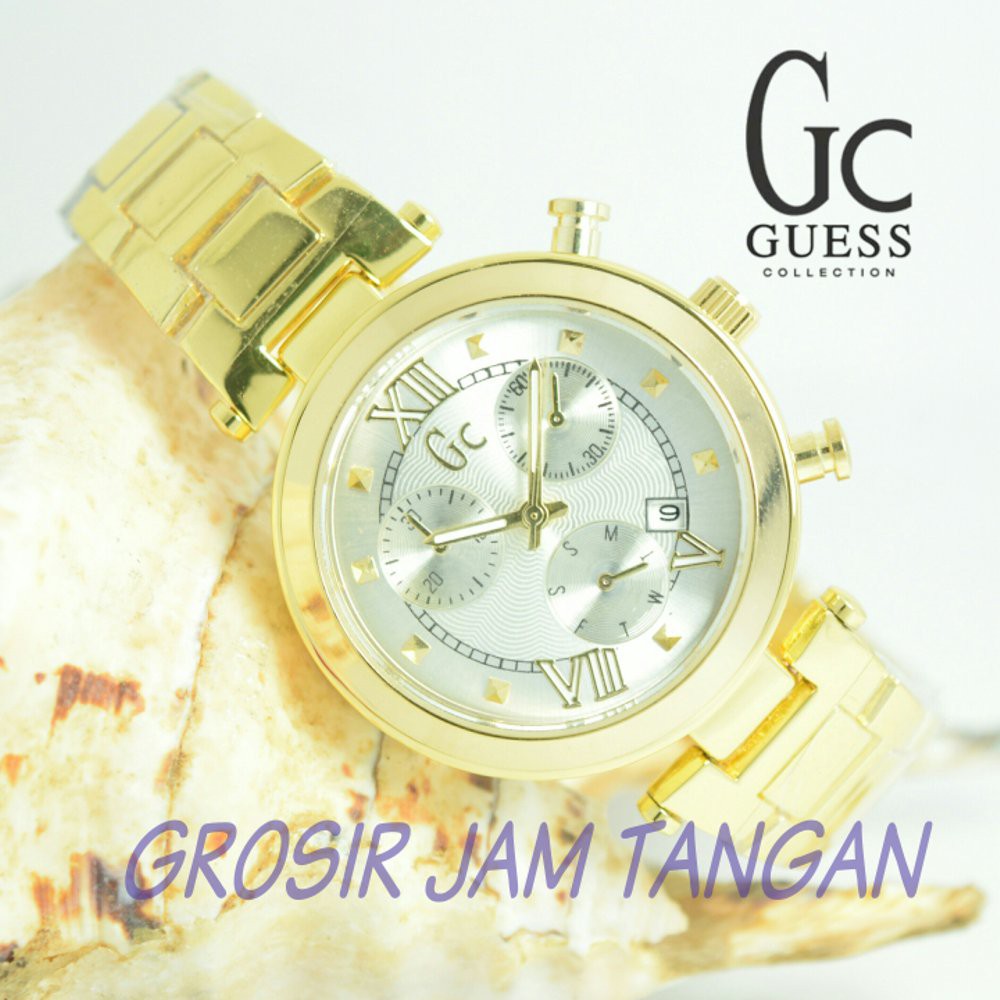 Jam tangan wanita / cewek Guess Collection GC Mewah Elegan Super premium