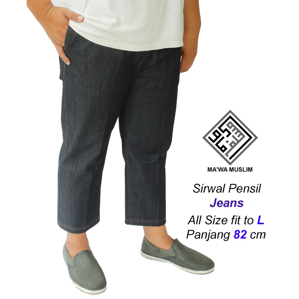 Celana Sirwal PENSIL JEANS 82 cm L / XL