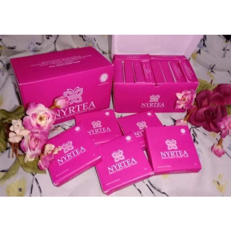 Sabun viral pemutih badan & muka by Nyrtea / Arnifa original BPOM