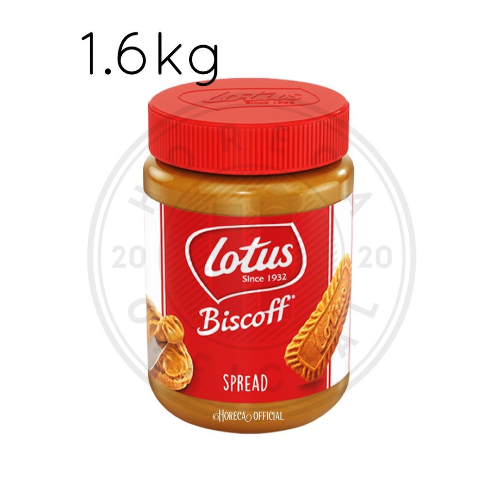 

LOTUS BISCOFF SPREAD 1600G / SELAI LOTUS BISCOFF 1,6 KG