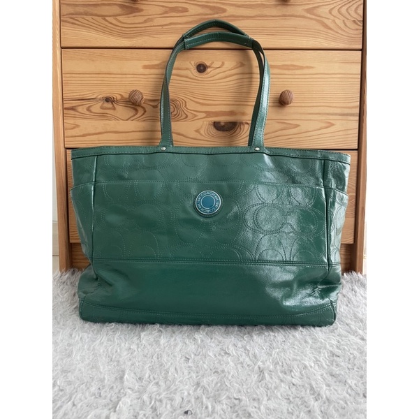 preloved coach diaper baby bag