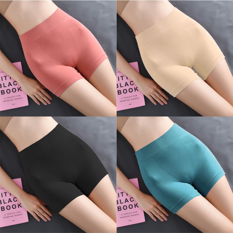 Ladies Celana Korset Pinggang Tinggi Legging Pendek Import Wanita 8809