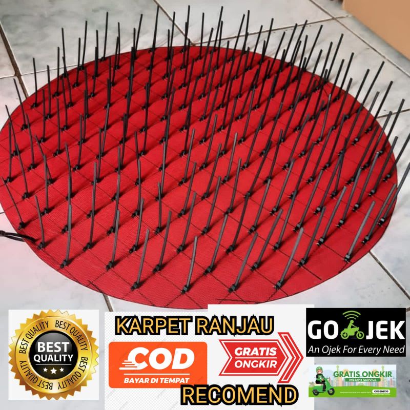 Ranjau murai karpet duri alas sangkar burung mb