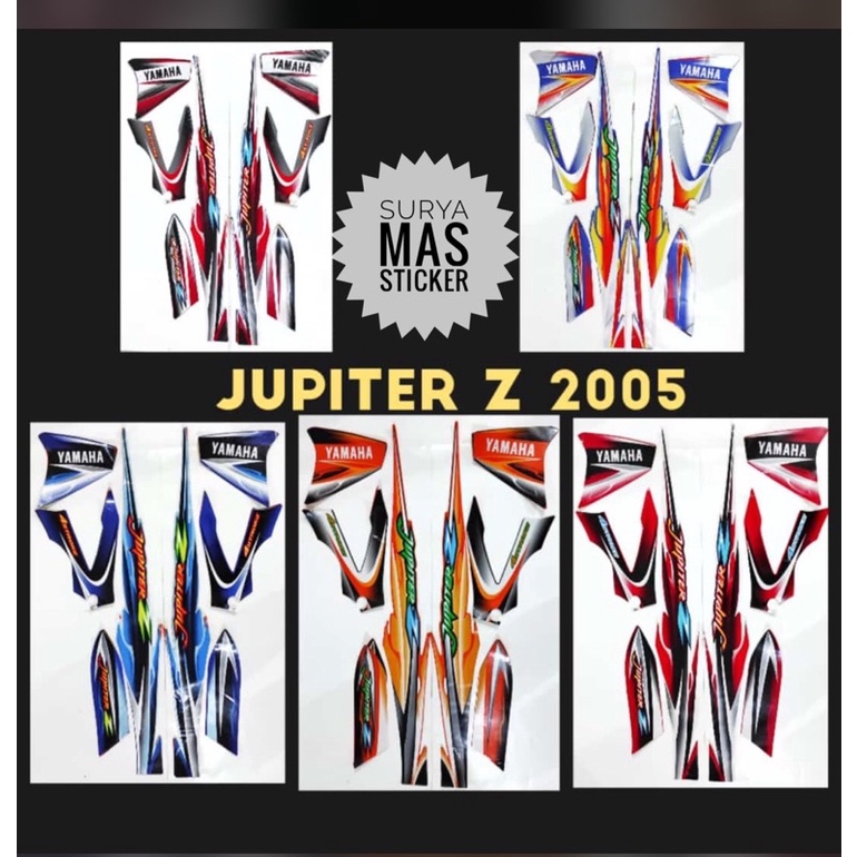 striping jupiter z 2005 stiker les bodi motor yamaha jupiter z