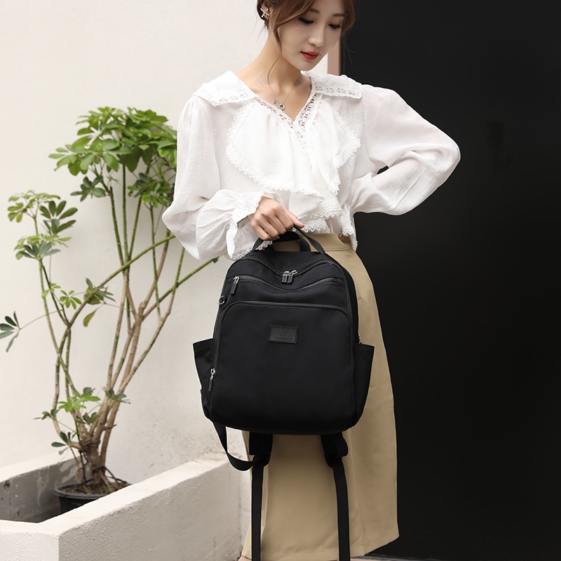 COLORFUL FOX 0423 Tas Ransel Wanita Backpack Wanita Remaja Tas Anti Air WATCHKITE BAEOS-8