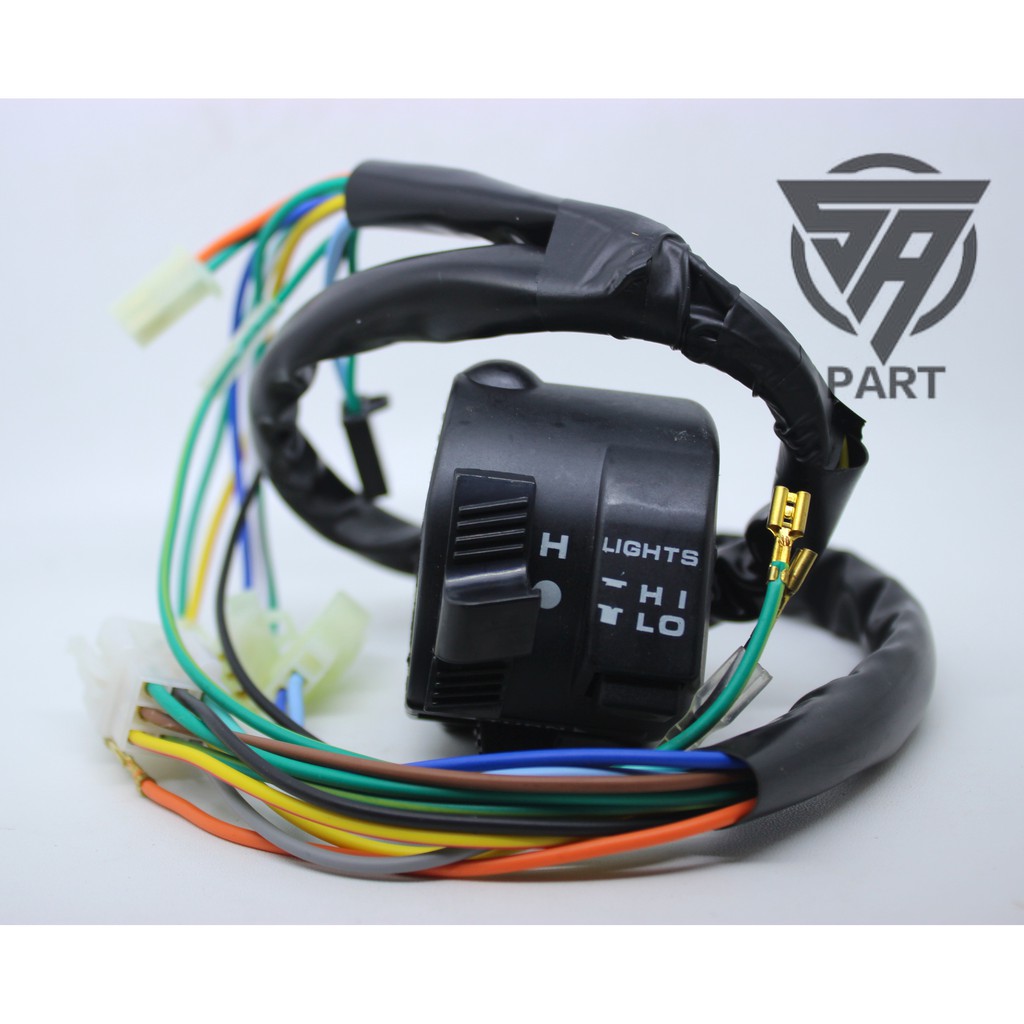 Saklar Kiri Switch Klakson Sen Tombol Lampu Dim Honda Supra X Lama Fit KEV