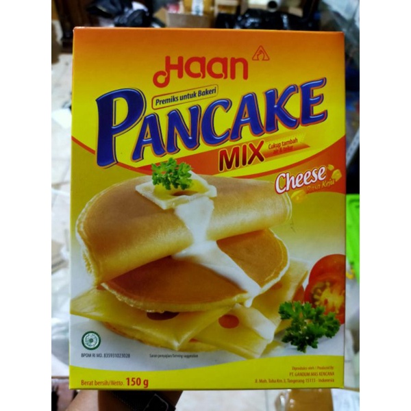 

Pancake cheese haan 150 grm