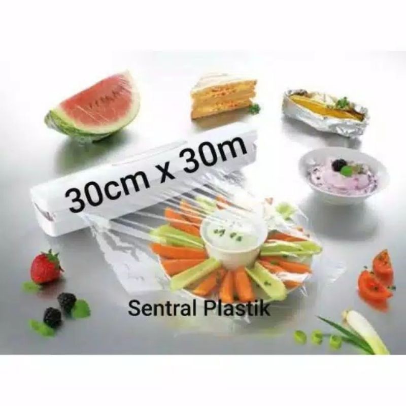 HH2 Plastik Cling Wrap 30cmx30meter | Wrapping Penutup Makanan