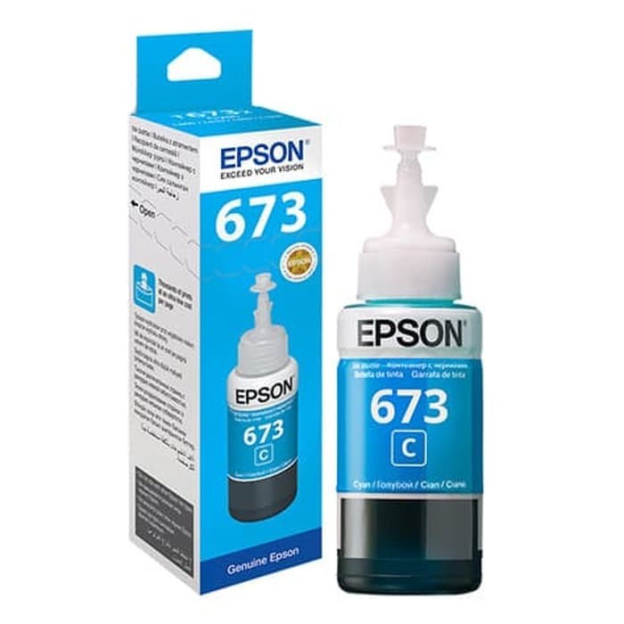 Tinta Epson 673 Original - Tinta Epson L805 L800 L850 L1800