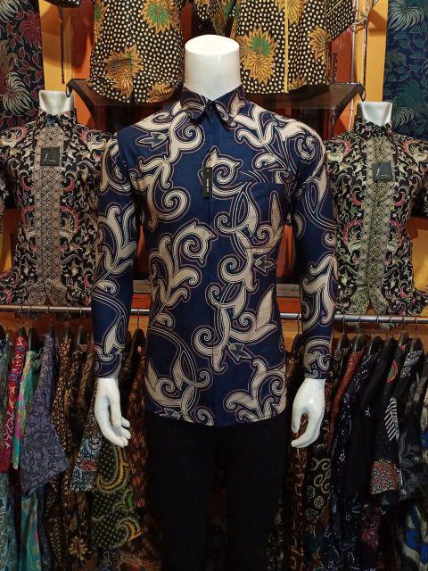 New Arrival Distro Batik Pria Bordir Sogan Hrb026 Batikaf Notoarto Batik Ipnu-ippnu Hem Batikalfa16