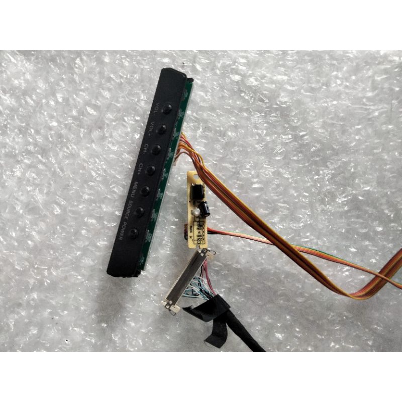 IR SENSOR TOMBOL POWER MENU KABEL LVDS TV LED ICHIKO S4098 S 4098