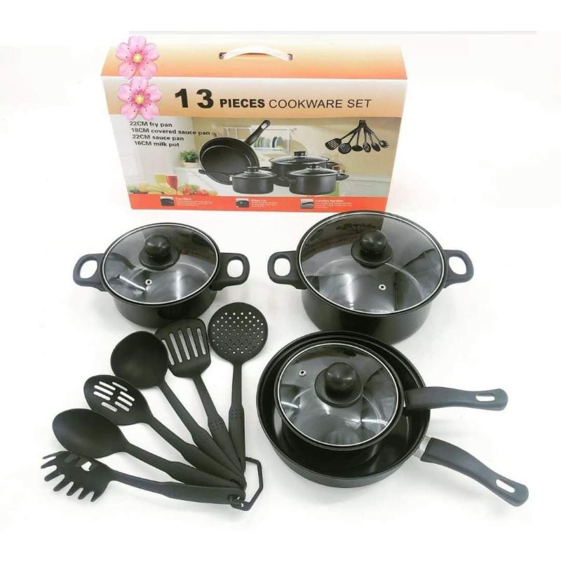 termuraaaahhhh...cookware set 13 (set alat masak)