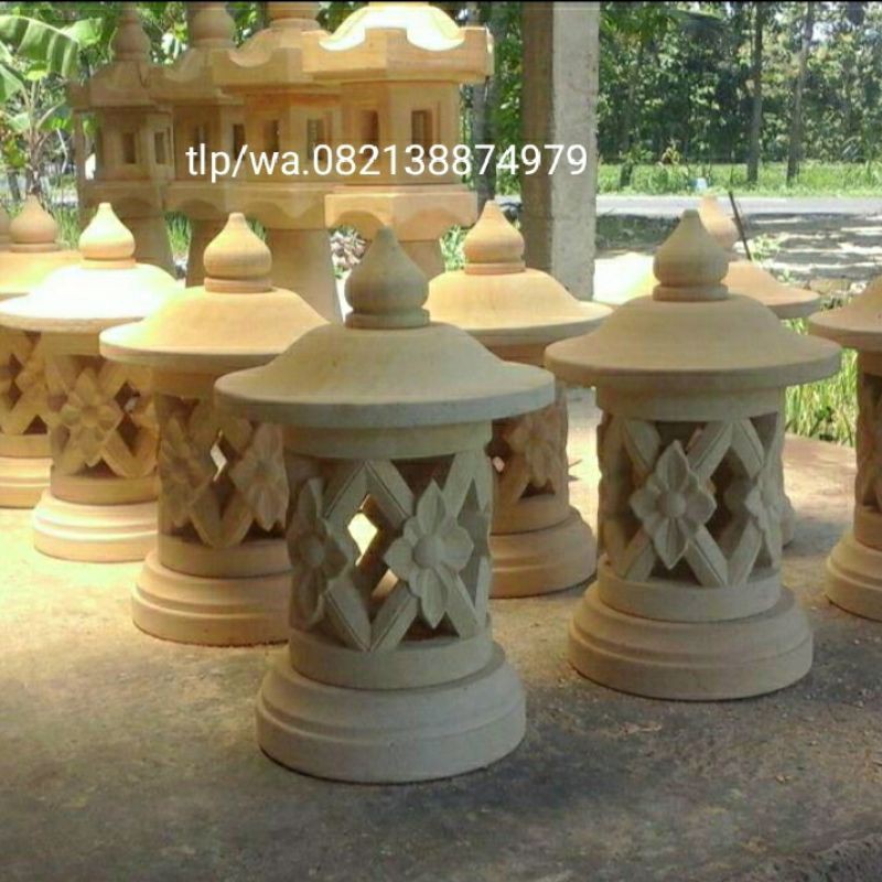 lampion taman batu paras jogya