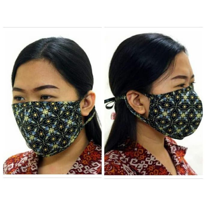 Masker Batik Keris - earloop