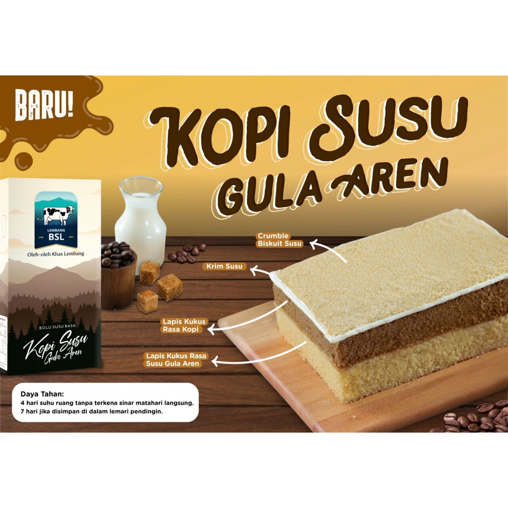 Bolu Susu Lembang Bandung All Varian Ready Shopee Indonesia