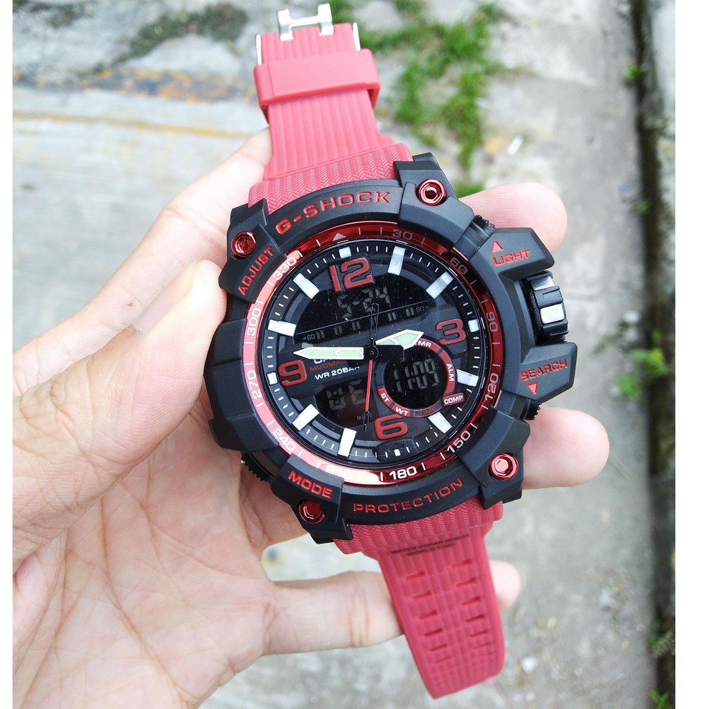 COD JAM TANGAN PRIA SPORT SHOCK DUALTIME TYPE JG - 2060