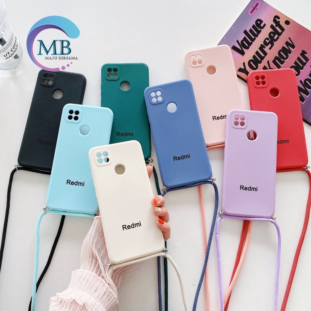 SOFTCASE SLINGCASE ORIGINAL SILIKON PELINDUNG KAMERA XIAOMI REDMI 9C 9T NOTE 5A PRIME PRO 7 MB2234