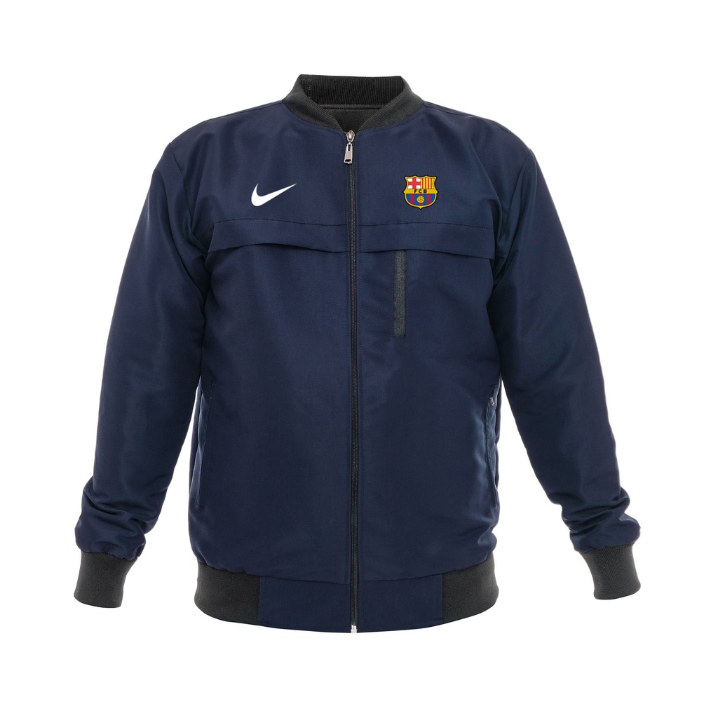 Jaket Barcelona Fc bombaya pria