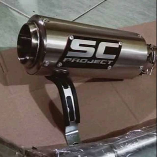 KNALPOT SC PROJECT BUAT VIXION , SF ,R15,CBR150,CB150,MX OLD/ NEM