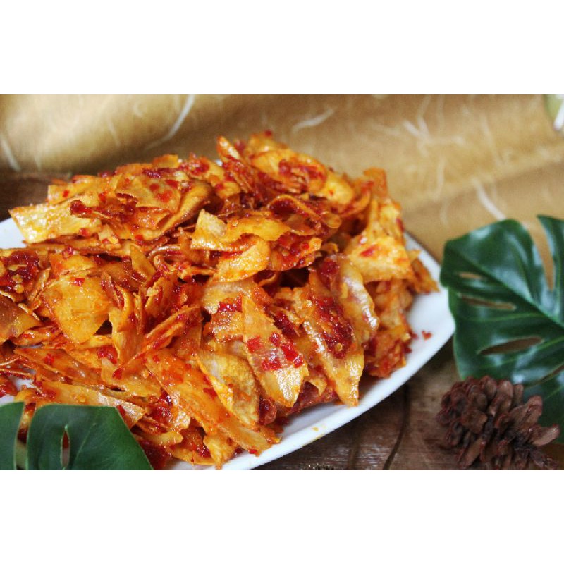 

keripik cabe pedas manis