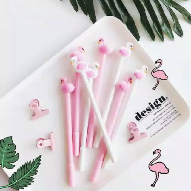 

Pulpen sekolah karakter flamingo DP06