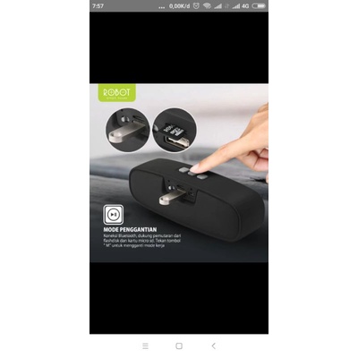 speaker robot rb210 Bluetooth