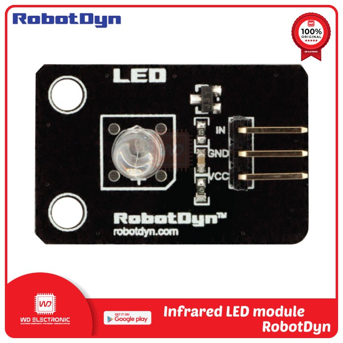 Infrared led module from RobotDyn infrared